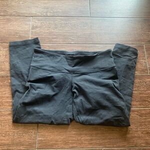 Lululemon wonder under cropped legging